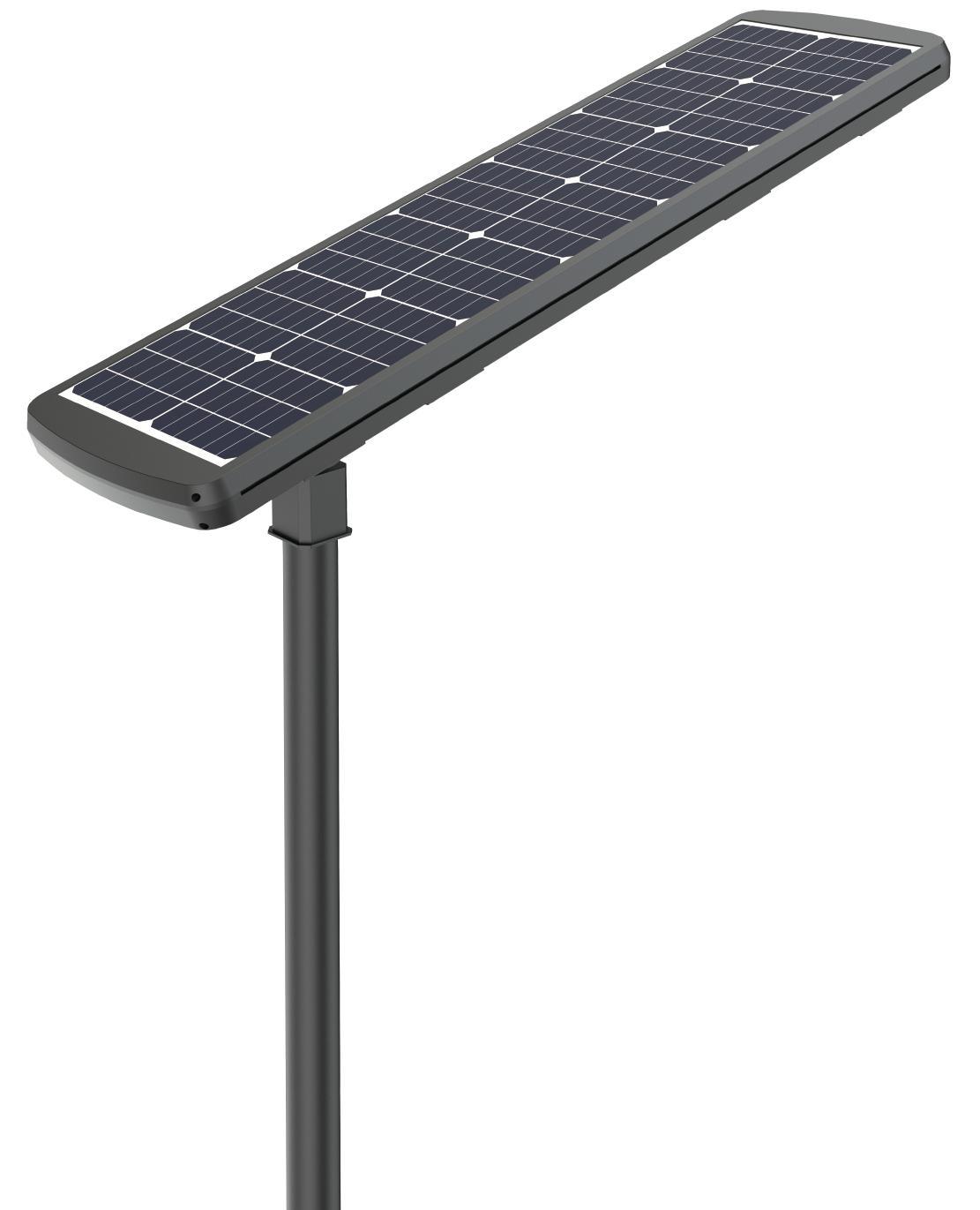 Patented 80W All in One Solar Street Light 