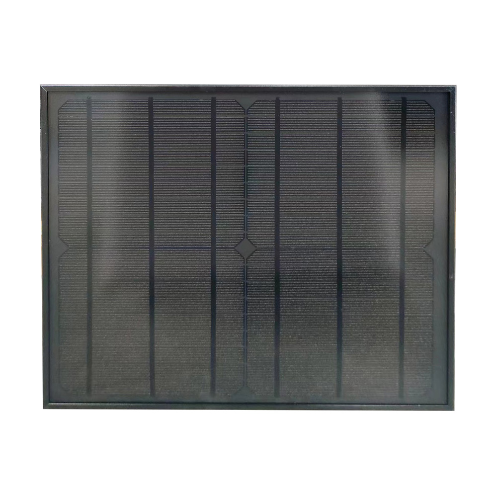 12 Watt 18 Volt Customized Whole Black Solar Panel - Glass Panel