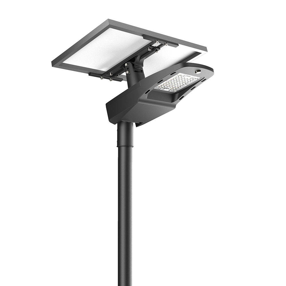 Patented New Design Integrated 60W Solar Street Light with Motion Sensor