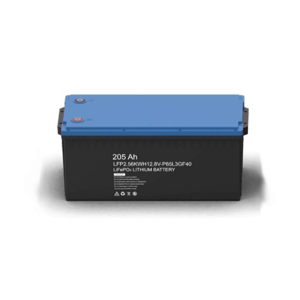 205Ah 12.8V LiFePO4 Deep Cycle Battery with 4000+ Cycles, IP65 Protection, Maintenance-Free Design, Ideal for Solar, Off-Grid, RV, and Industrial Applications